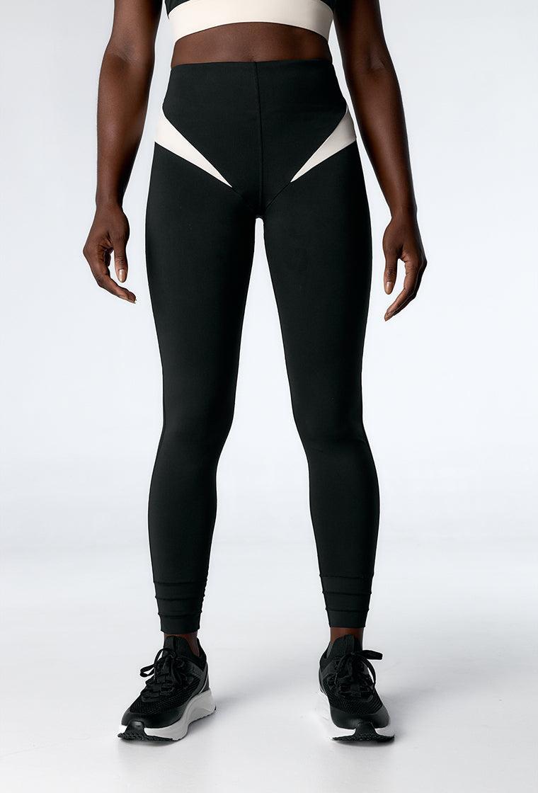 Conjunto deportivo Torque Line - Black & Cream-Black Limba