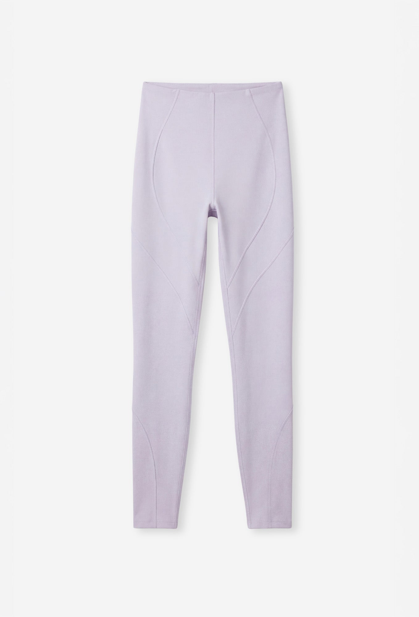 Legging deportivo medio impacto Becca - Lavender-Black Limba