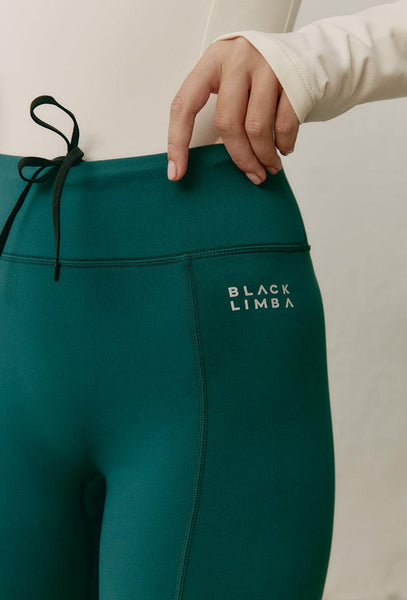 Legging térmico deportivo Power Tech - Teal-Black Limba