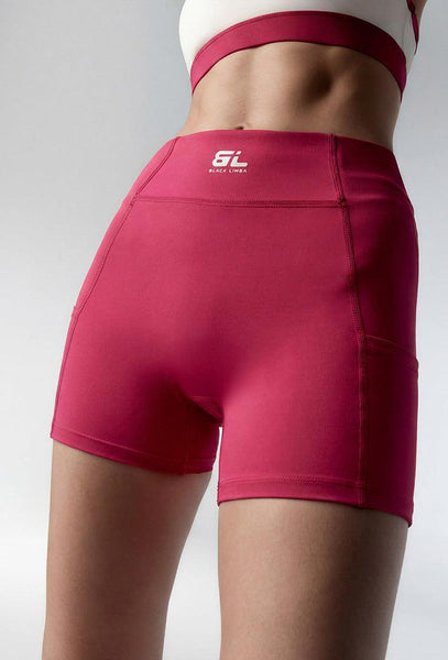 Mini short deportivo Sand - Fucsia-Black Limba