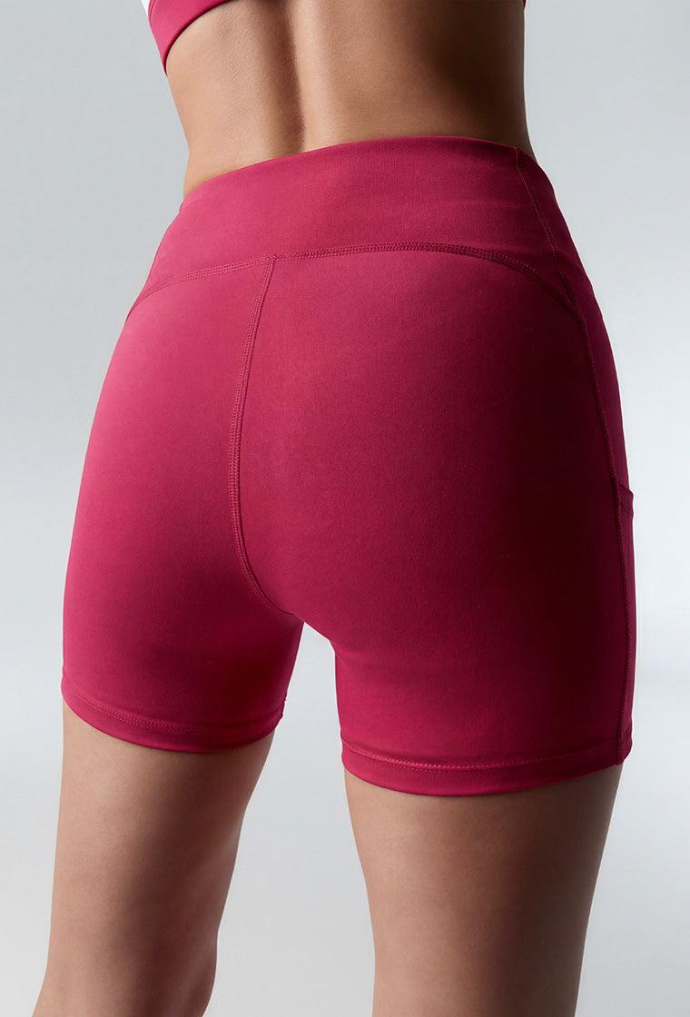 Mini short deportivo Sand - Fucsia-Black Limba