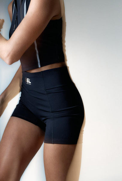 Mini short deportivo Sand - Negro-Black Limba