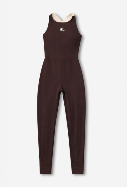 Mono deportivo recortable Leap - Brown & Cream-Black Limba