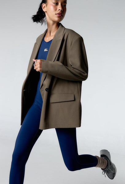 Mono deportivo recortable Leap - Navy & Cream-Black Limba