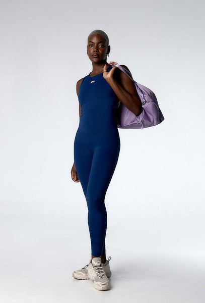 Mono deportivo recortable Leap - Navy & Cream-Black Limba