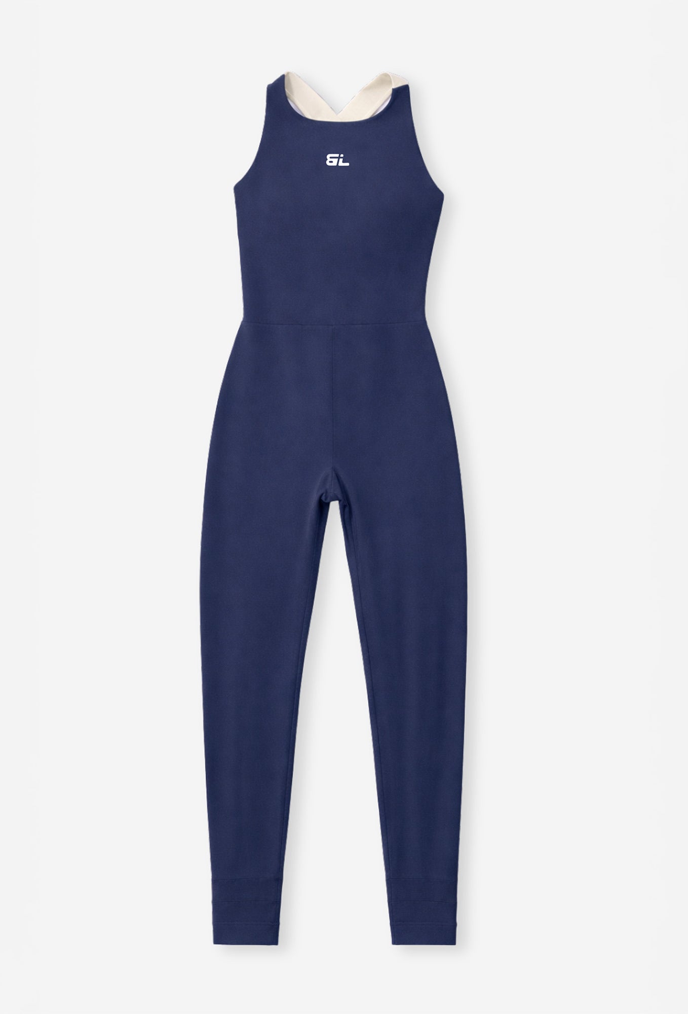 Mono deportivo recortable Leap - Navy & Cream-Black Limba