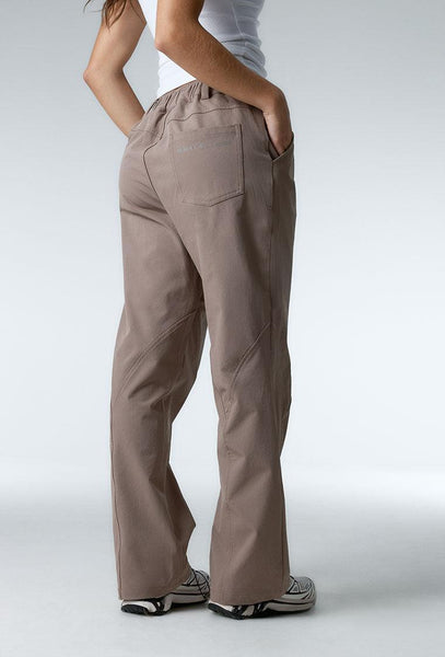 Pantalón cargo Motion - Camel-Black Limba