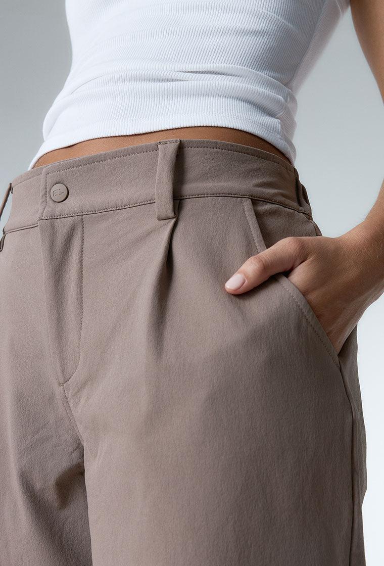 Pantalón cargo Motion - Camel-Black Limba