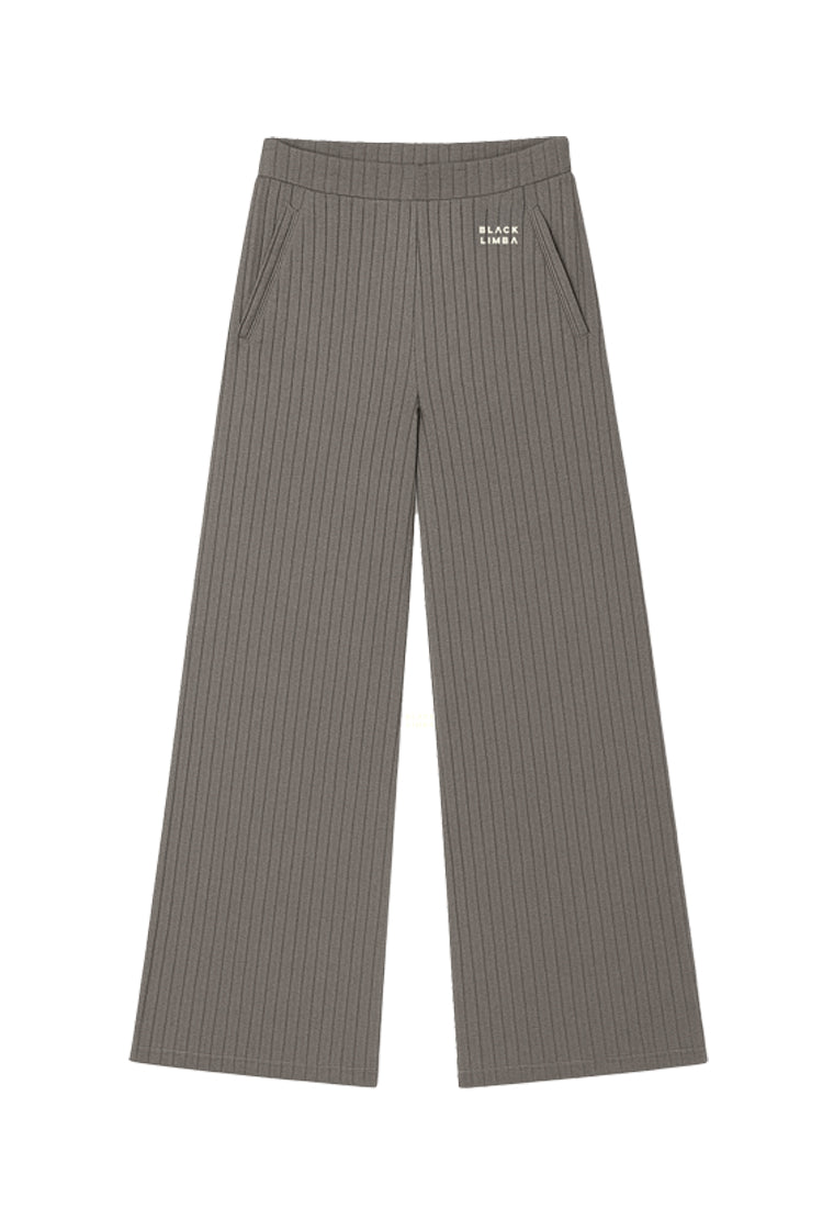 Pantalón de canalé Delyn - Grey-Black Limba
