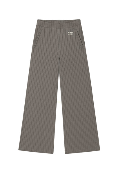 Pantalón de canalé Delyn - Grey-Black Limba