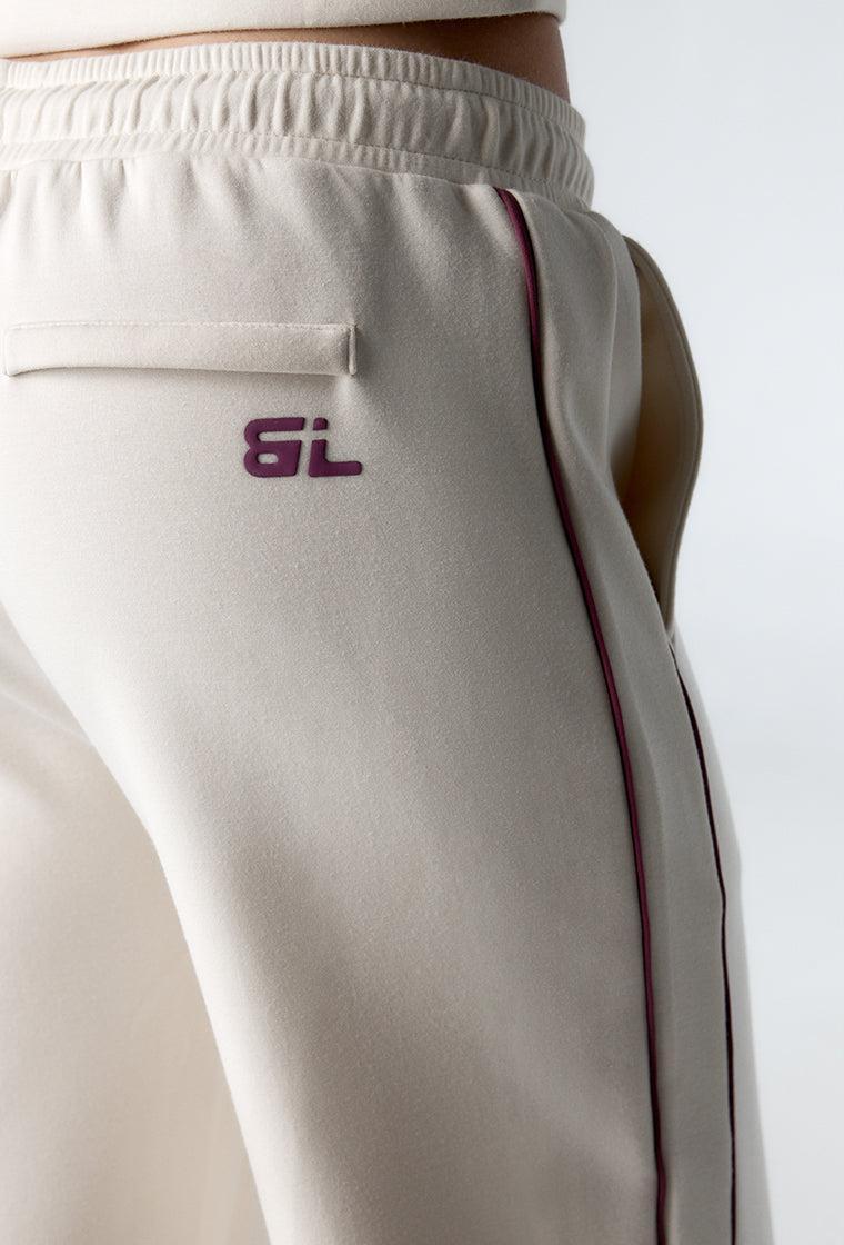 Pantalón deportivo Carven - Cream-Black Limba