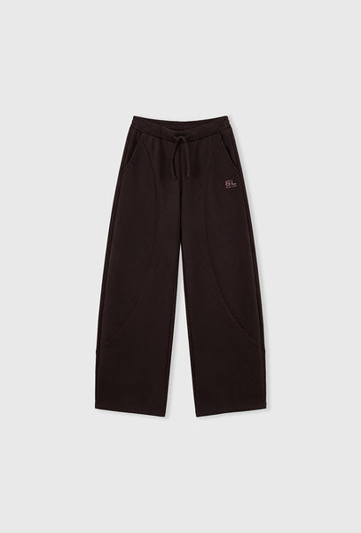 Pantalón deportivo balloon Sun - Chocolate-Black Limba