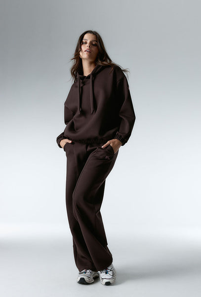 Pantalón deportivo balloon Sun - Chocolate-Black Limba