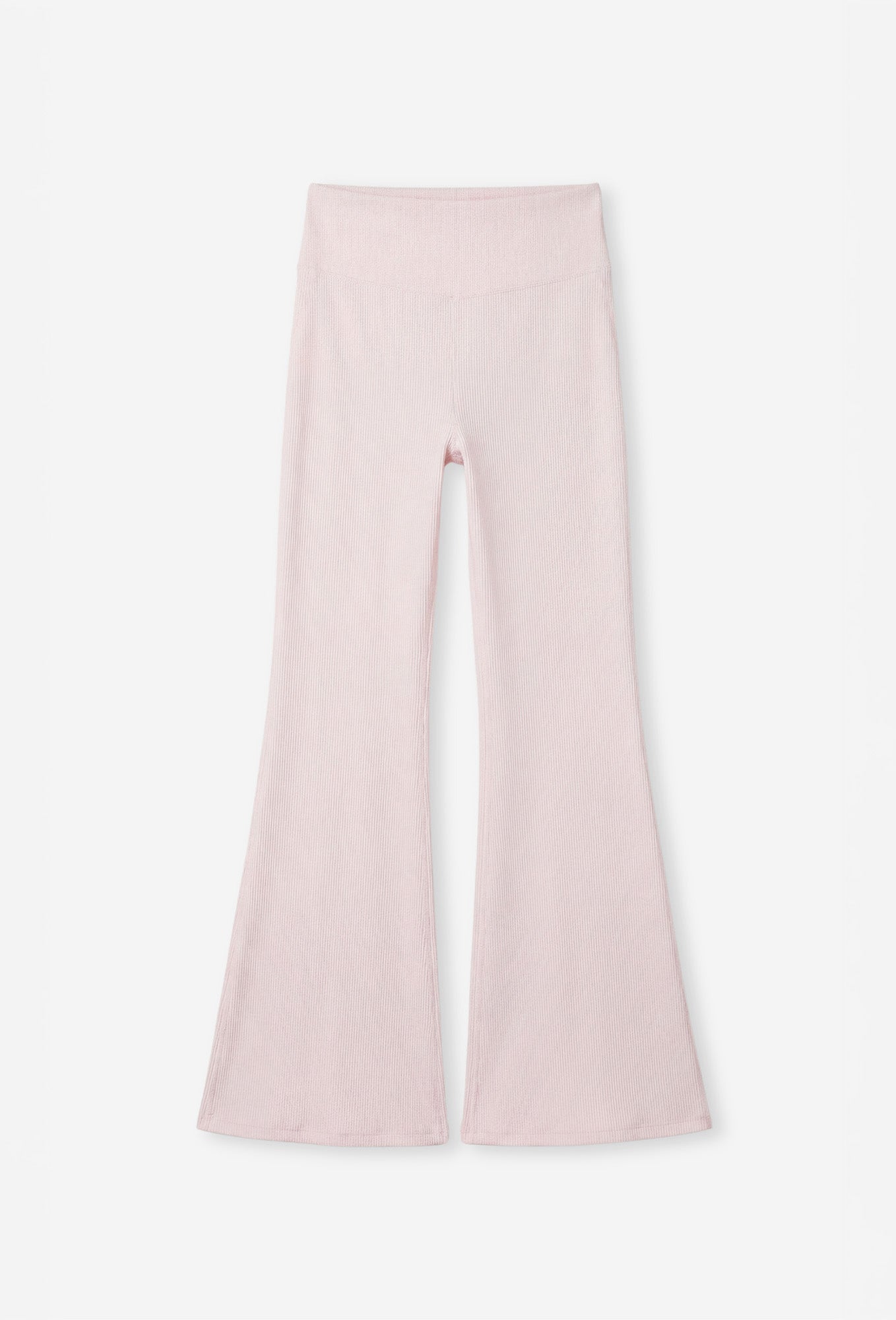 Pantalón deportivo de canalé Nonna - Marshmallow-Black Limba