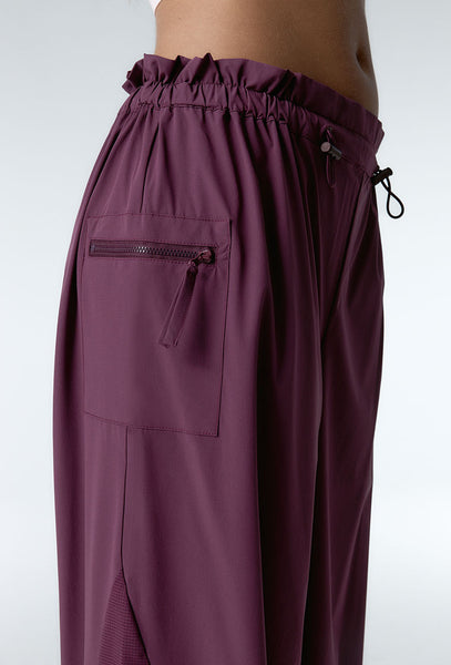 Pantalón deportivo ligero Kinetic - Aubergine-Black Limba