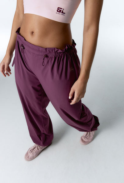 Pantalón deportivo ligero Kinetic - Aubergine-Black Limba