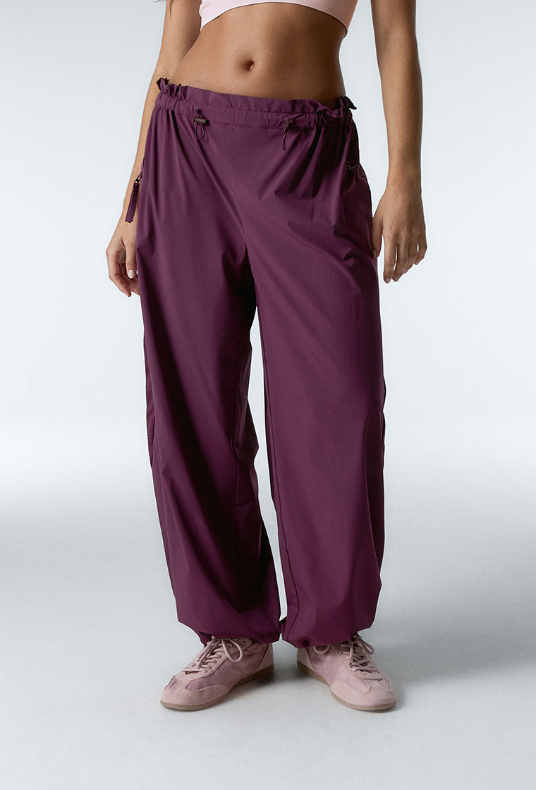 Pantalón deportivo ligero Kinetic - Aubergine-Black Limba