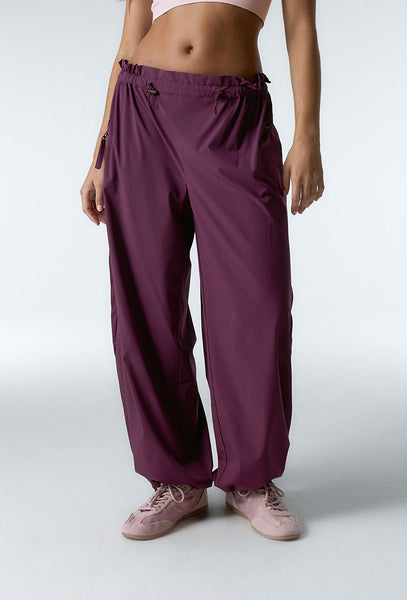 Pantalón deportivo ligero Kinetic - Aubergine-Black Limba