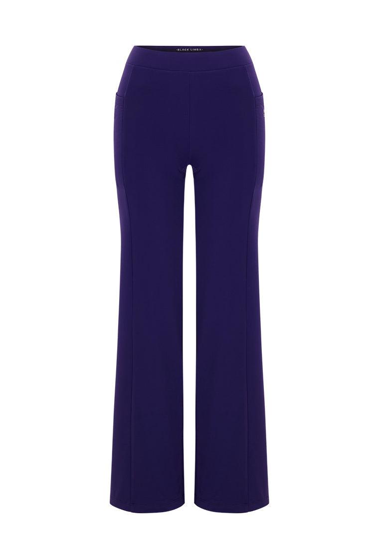 Pantalón térmico deportivo Watt Tech - Purple-Black Limba