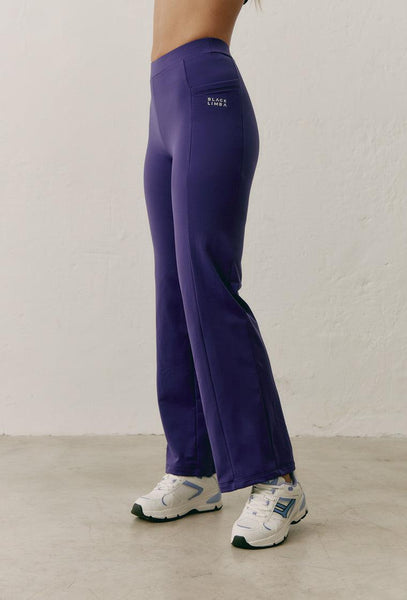 Pantalón térmico deportivo Watt Tech - Purple-Black Limba