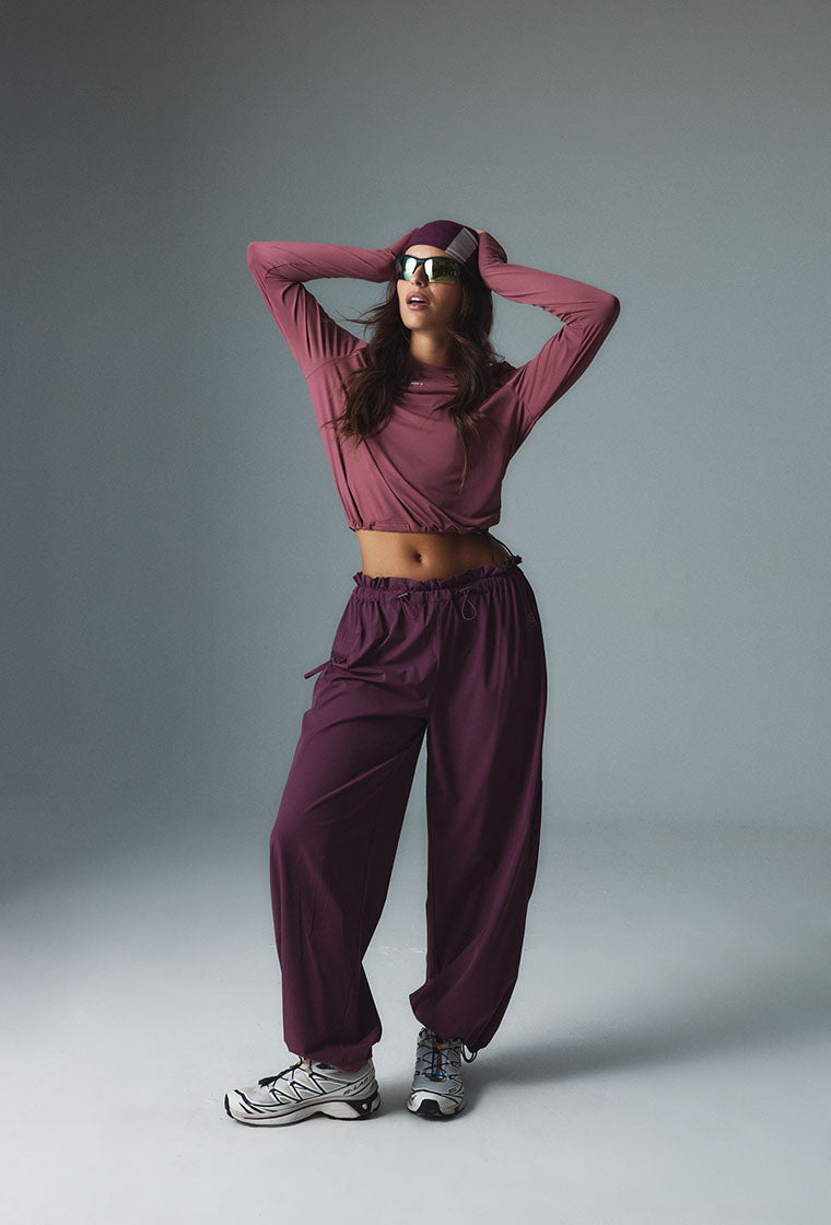 Conjunto deportivo Runny & Kinetic - Rose Brown & Aubergine-Black Limba
