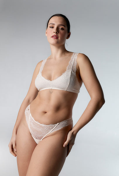 Bralette halter Dulcet - Cream