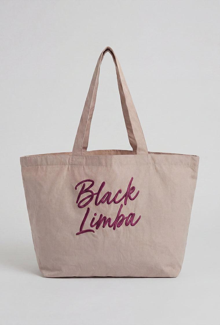 Shopper tote Bag impermeable - Sand-Black Limba