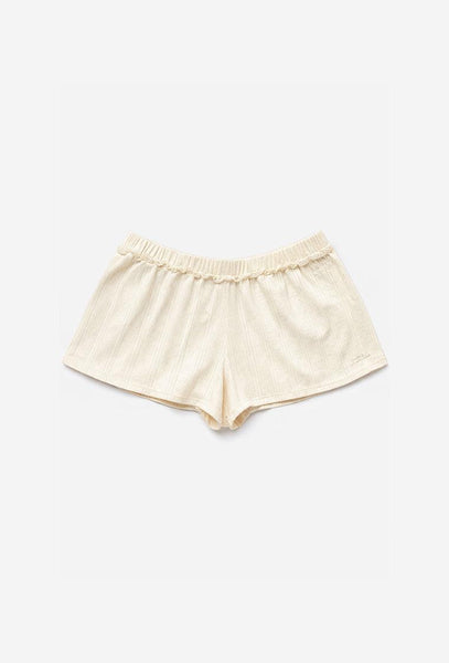 Short Barbara - Soft Yellow-Black Limba
