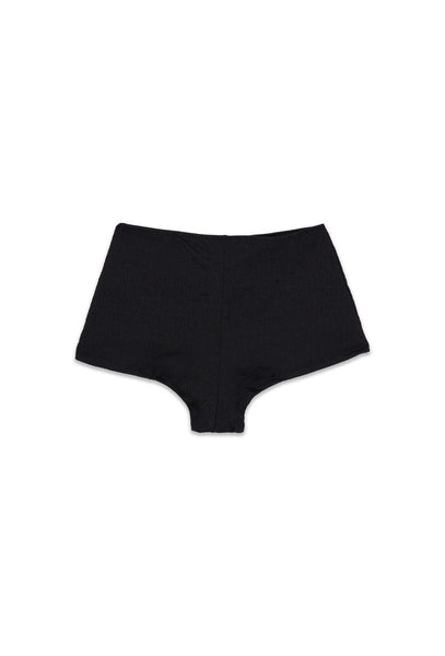 Short bikini Lottie - Black-Black Limba