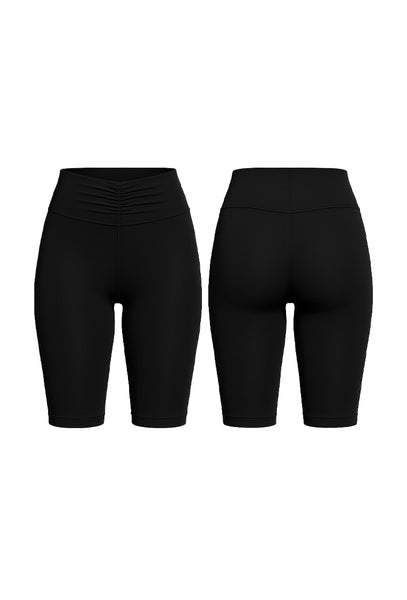 Short deportivo Biker Lorin - Black-Black Limba