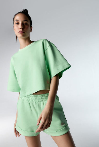 Short deportivo Karen - Green-Black Limba