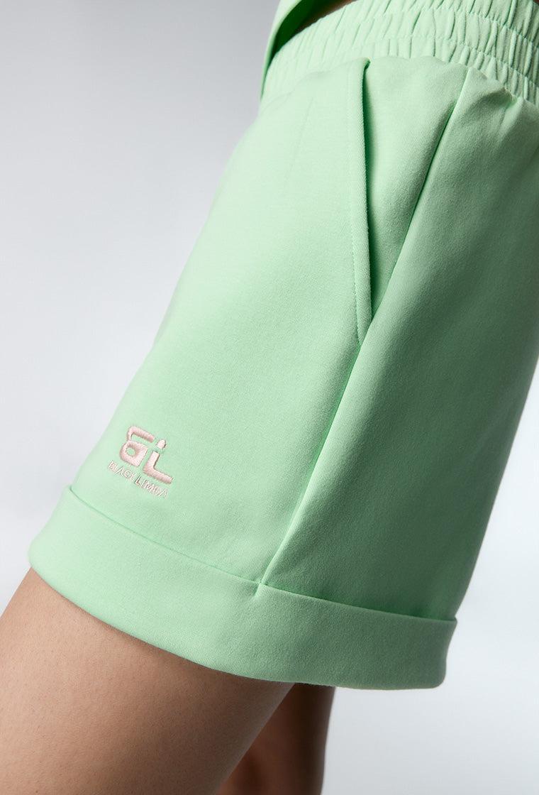 Short deportivo Karen - Green-Black Limba
