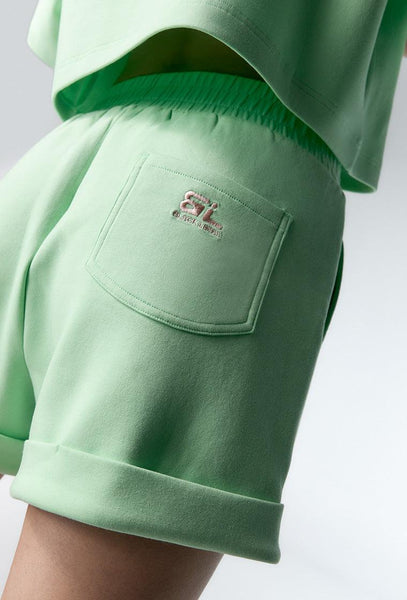 Short deportivo Karen - Green-Black Limba
