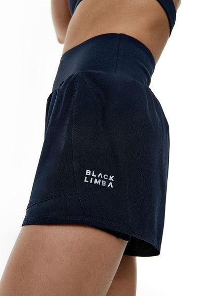 Short deportivo bicolor Mérope - Baltic Blue-Black Limba