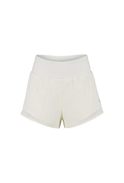 Short deportivo bicolor Mérope - Cream-Black Limba