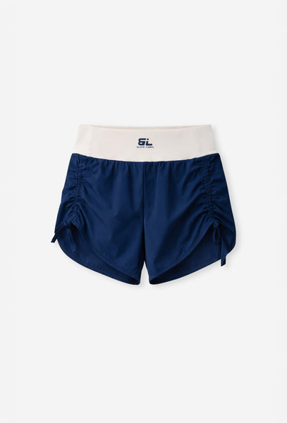 Short deportivo regulable Slam - Navy & Cream-Black Limba