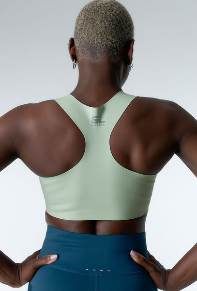 Conjunto deportivo Strong motion - Mid blue & Green-Black Limba