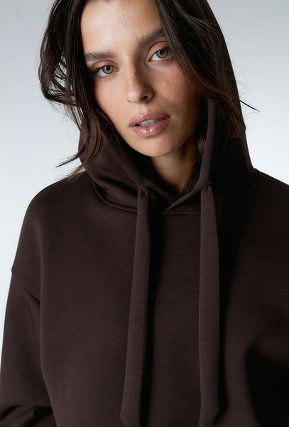 Sudadera con capucha Sun - Chocolate-Black Limba