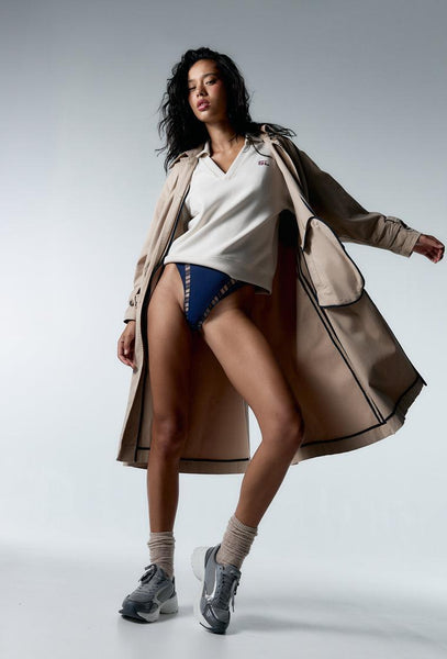 Sudadera deportiva Carven - Cream-Black Limba