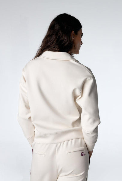 Sudadera deportiva Carven - Cream-Black Limba