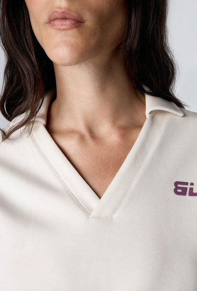 Sudadera deportiva Carven - Cream-Black Limba