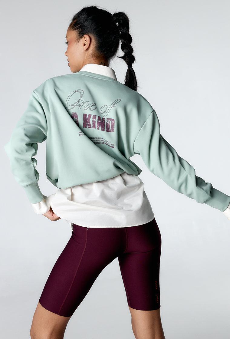 Sudadera deportiva Odette - Matcha-Black Limba