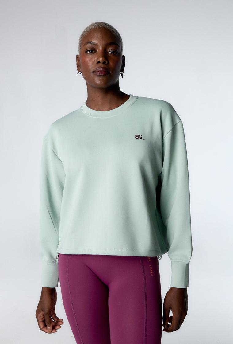 Sudadera deportiva Odette - Matcha-Black Limba