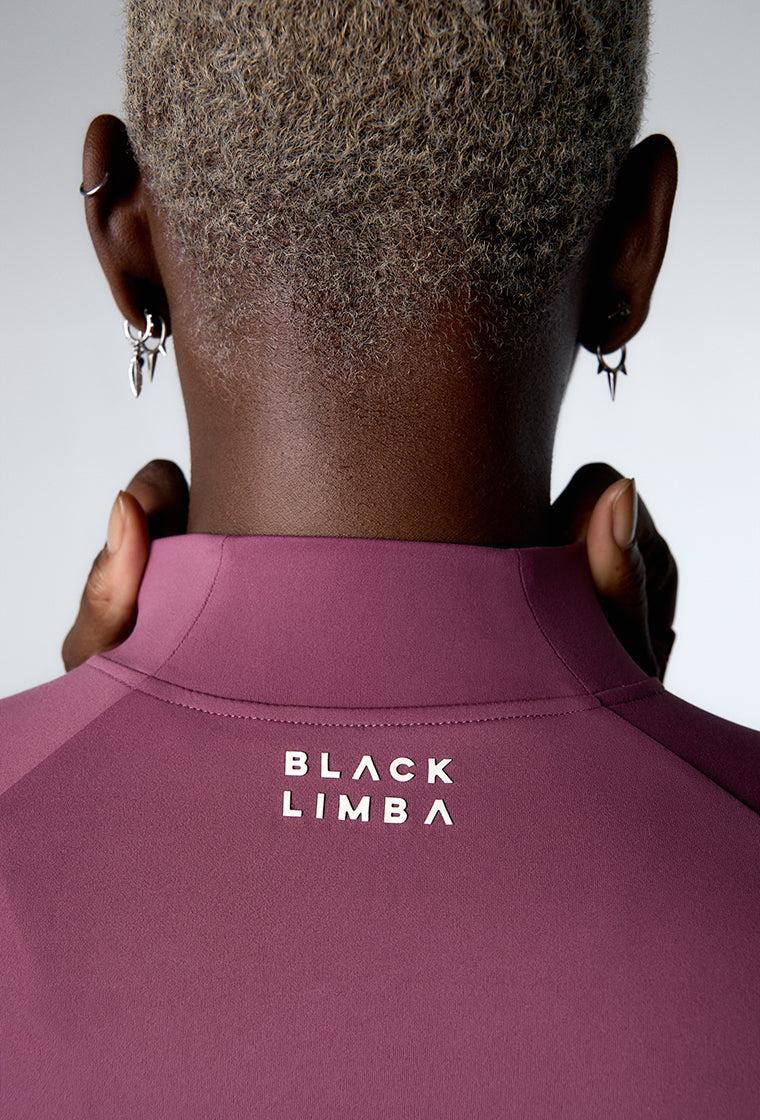 Sudadera deportiva con cremallera Serin - Tulipwood-Black Limba