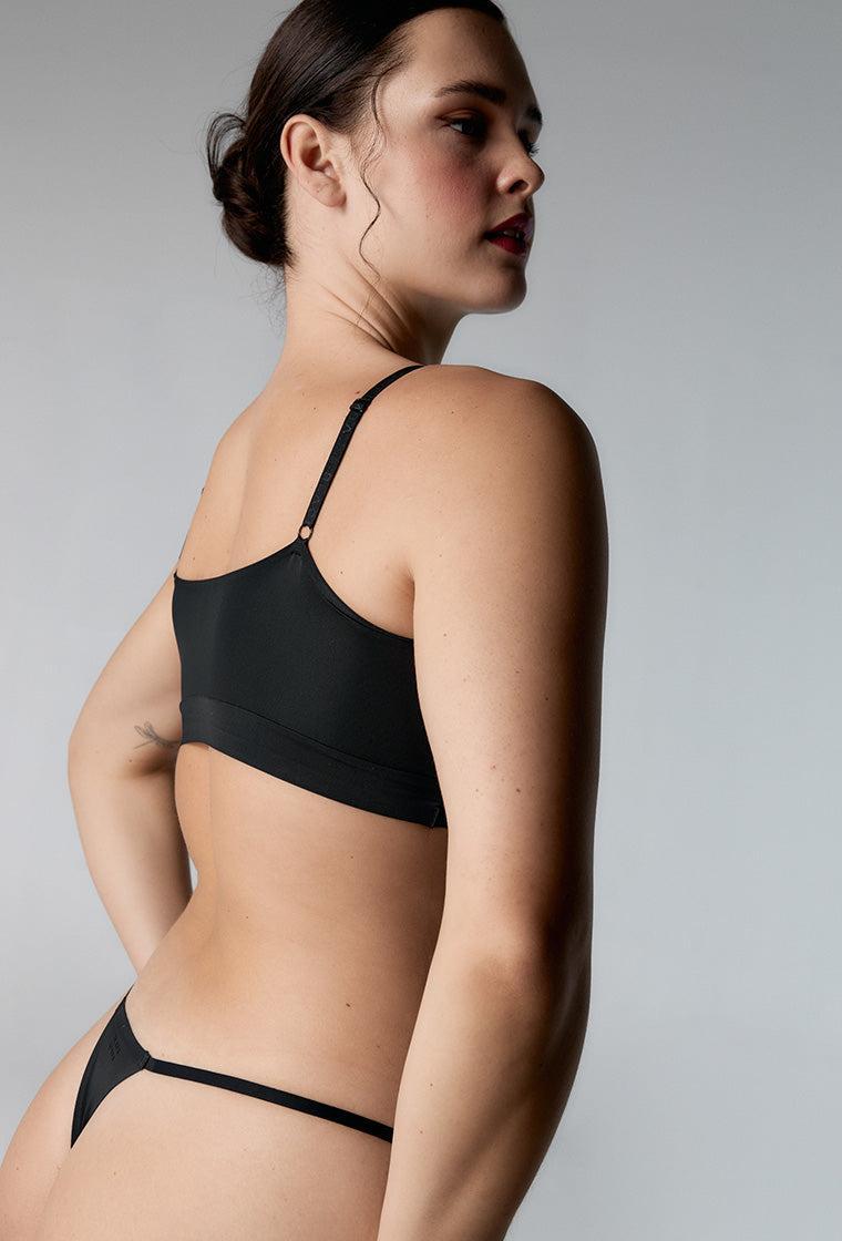 Sujetador Balconette Karol - Black-Black Limba