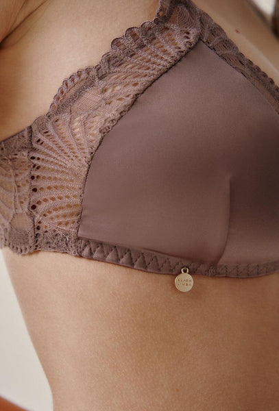 Sujetador Colmar - Chocolate-Black Limba