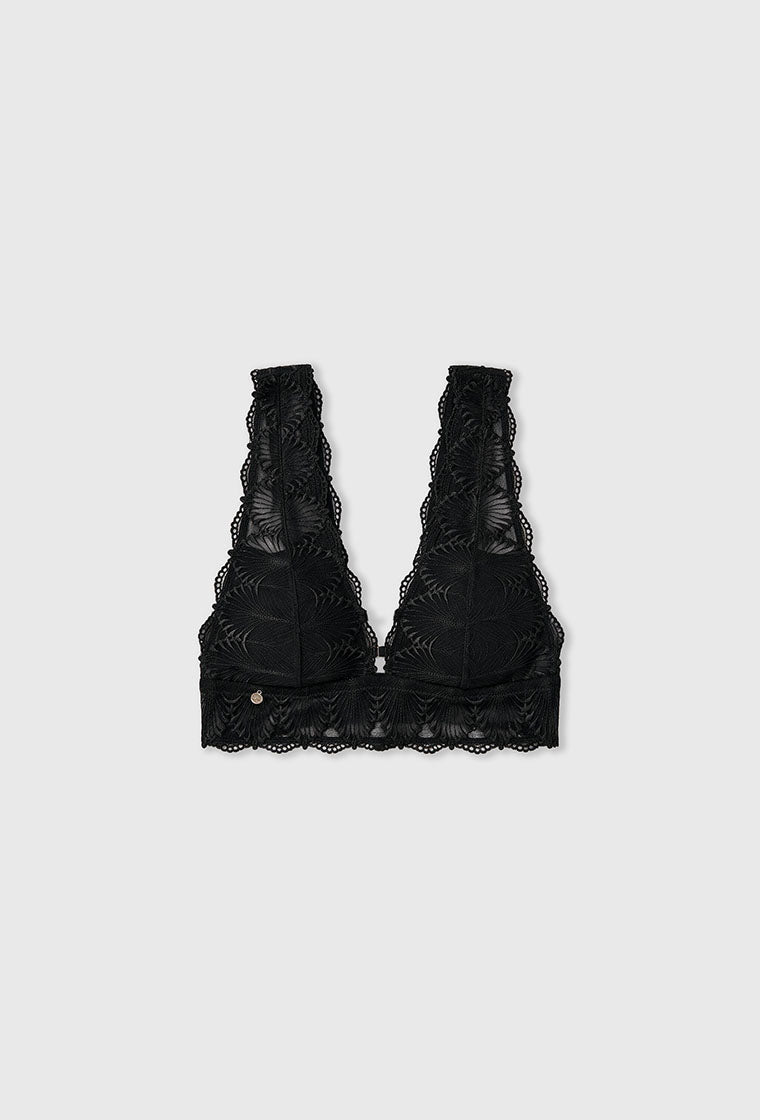 Sujetador Halter Marielle - Black-Black Limba
