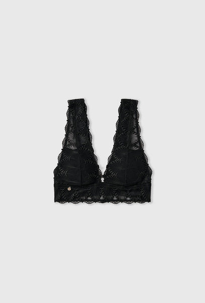 Sujetador Halter Marielle - Black-Black Limba