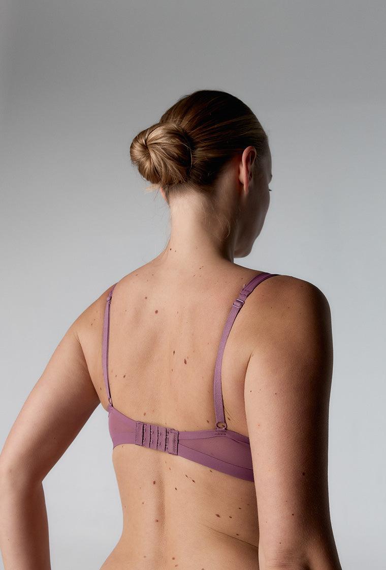 Sujetador Halter Victoria - Tulipwood-Black Limba