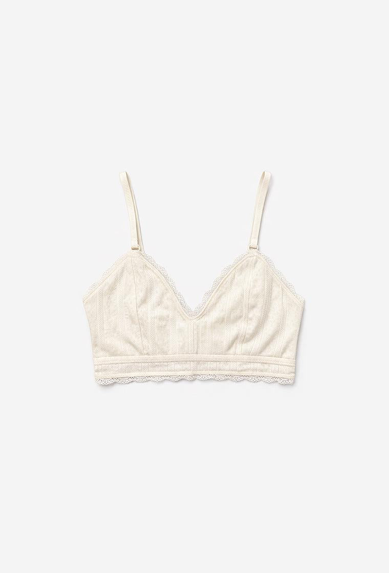 Sujetador Triangular Molly - Soft Yellow-Black Limba